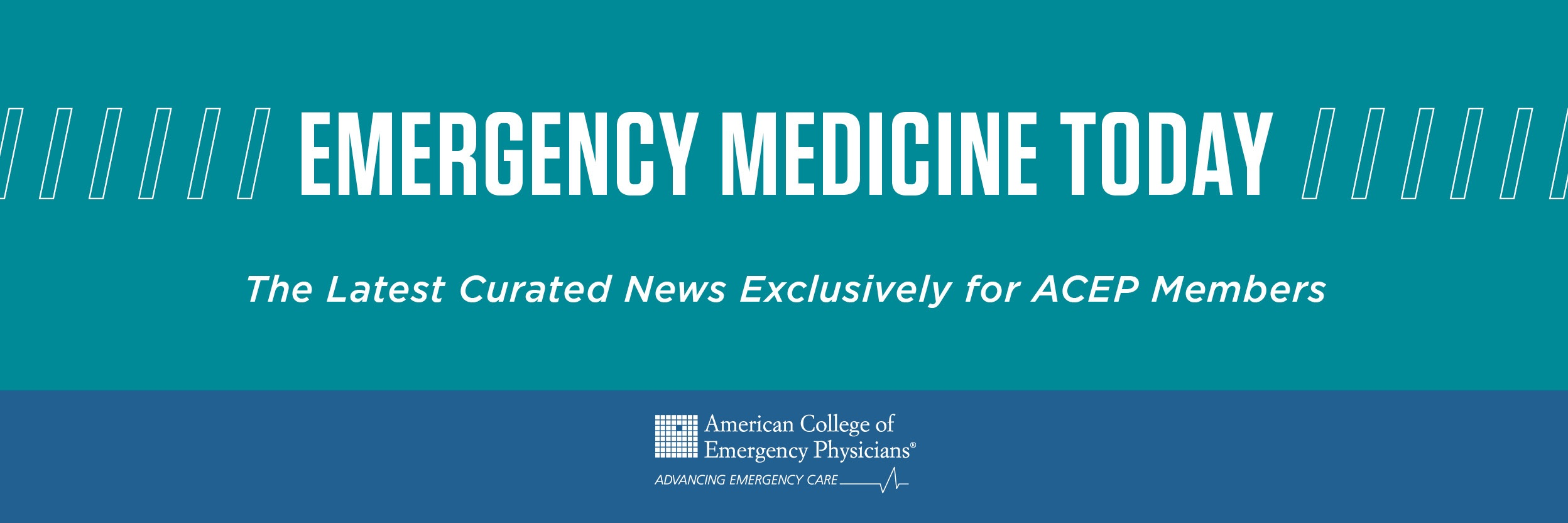 American College of Emergency Physicians Newsletter, powered by rasa.io